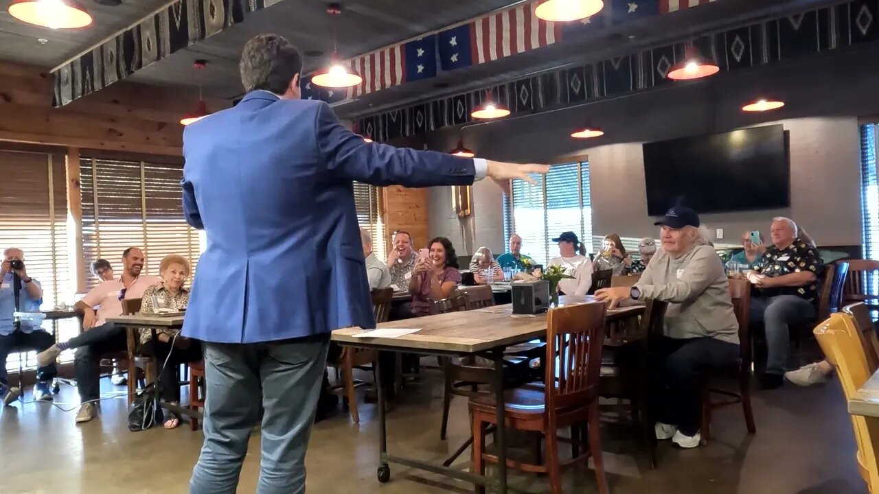 Speaking to the Richardson Families First Organization