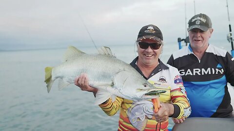 3 hour session on the barra with my new lures!