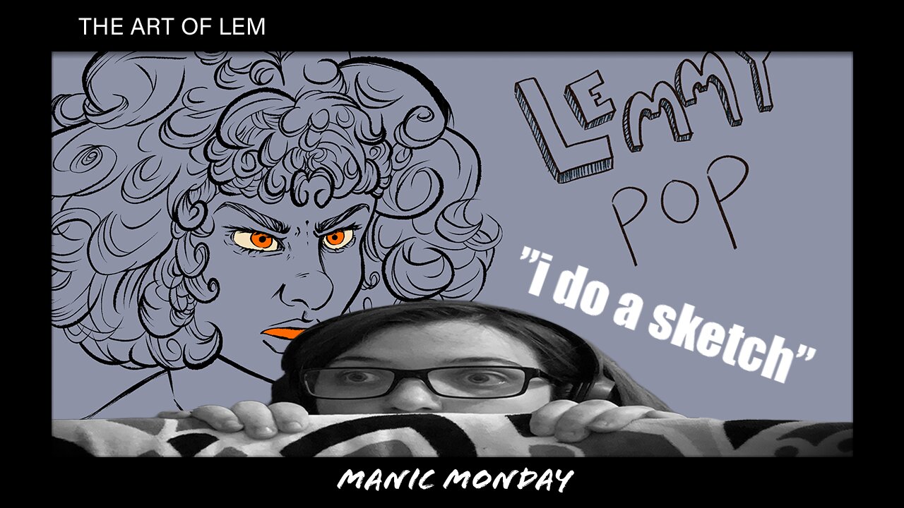 MANIC MONDAY | DIGITAL TIMELAPSE DRAWING