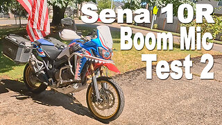 Sena S10R Boom Mic Test - GoPro Hero 12 Black With MediaMod - Scorpion EXO AT960 Modular Helmet