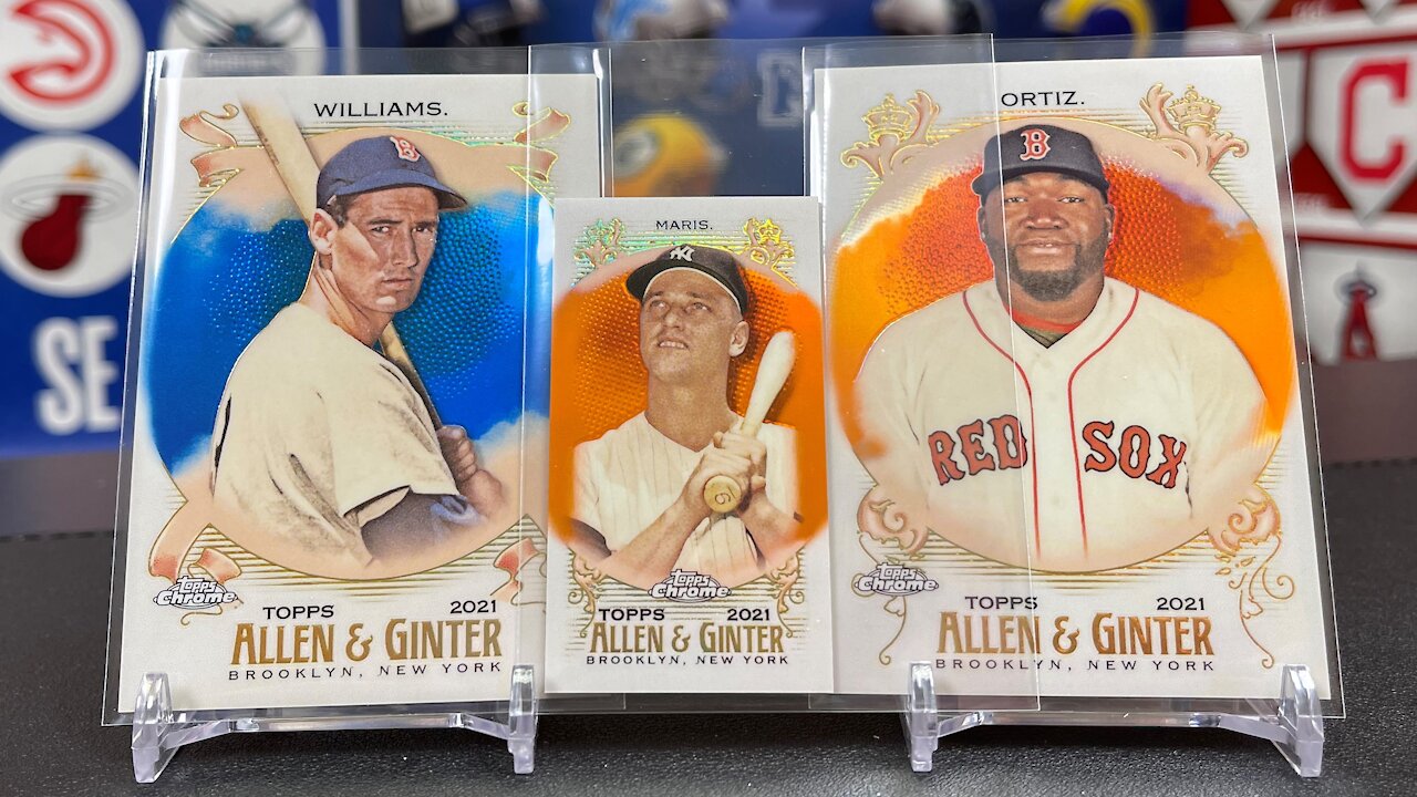 Orange /25 HOF Pulls 💥! | Allen & Ginter Chrome | Hobby Rips