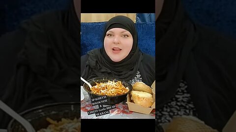 THE BEST SPAGHETTI BOLOGNESE & CHEESY Gorlic BREAD MUKBANG 😂 #foodiebeauty