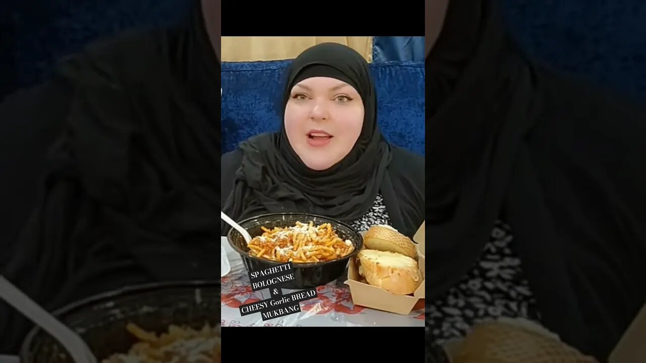 THE BEST SPAGHETTI BOLOGNESE & CHEESY Gorlic BREAD MUKBANG 😂 #foodiebeauty