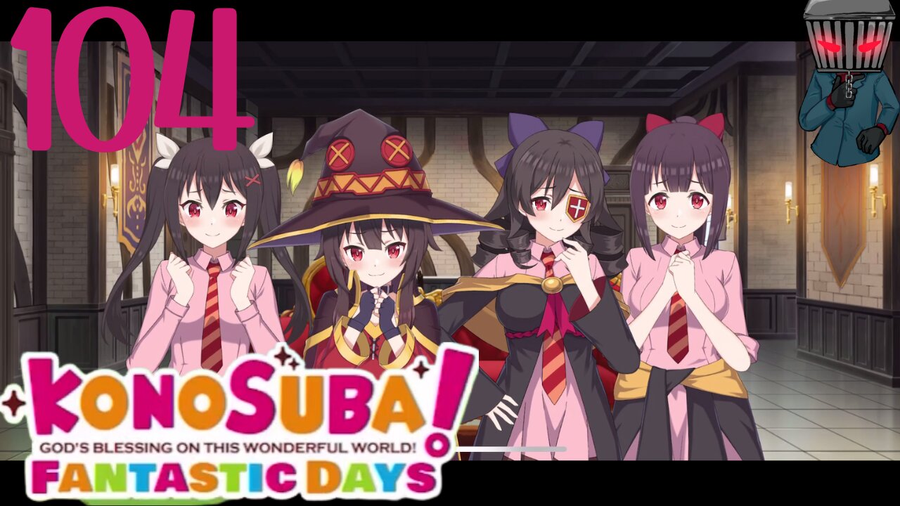 KonoSuba: Fantastic Days - Story Part 104 Crimson Demon Girls Love Kazuma?
