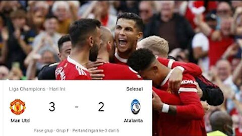 Manchester United Vs Atalanta 3-2 Extended Highlights & All Goals HD