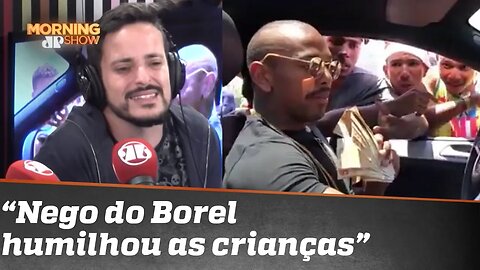 Para Fefito, Nego do Borel humilhou crianças em situação de rua