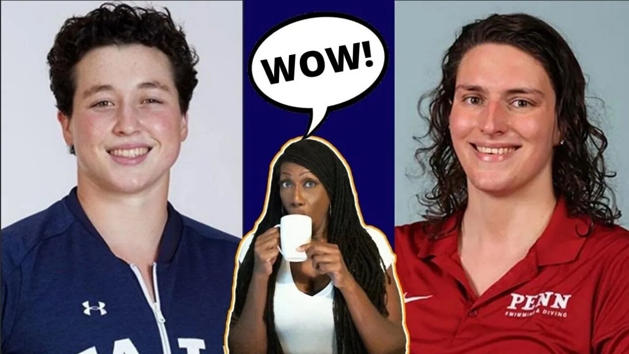 Transgender Iszac Heniq Beats Transgender Lia Thomas In The Women's Swim Meet