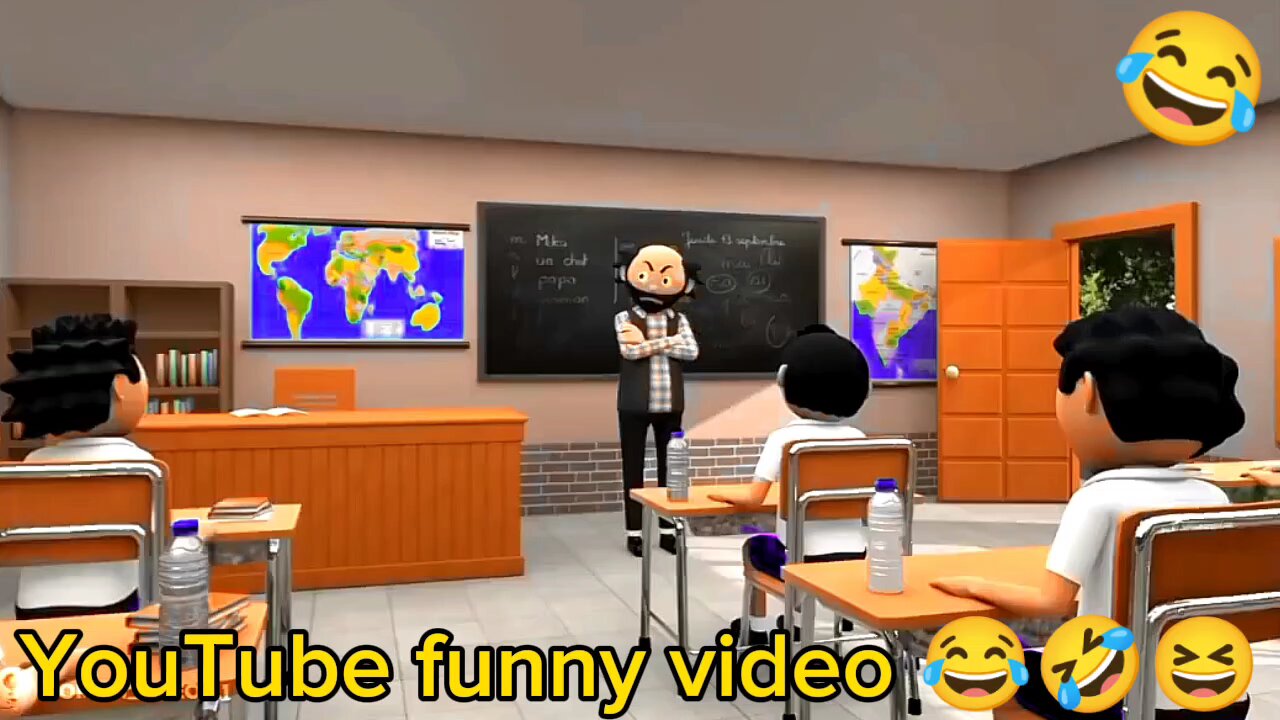 Cartoon Funny video 🤣🤣 Class Teacher Funny video 😂😂😂 Cartoon Funny video #Video #Cartoon #Viral