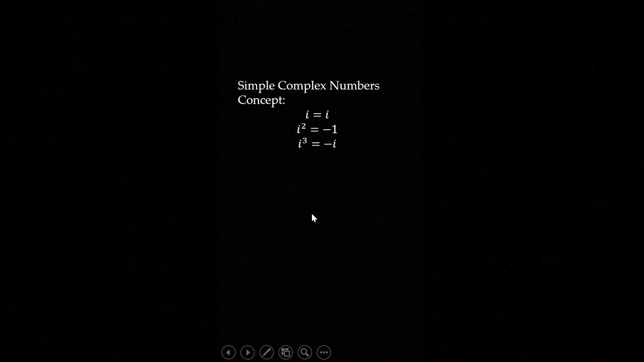 Simple Concept of Complex Numbers - Tagalog