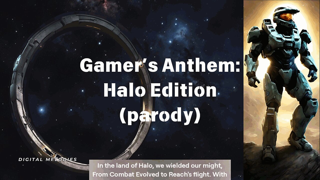 Gamer's Anthem - Halo Edition (Funny Video Game Parody Song)