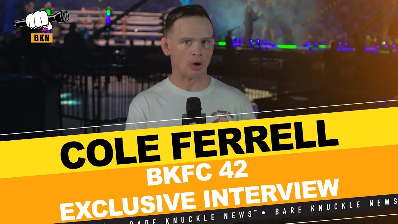 #ColeFerrell Sliced “Through Him (Cody Schieve) Like Grandma’s Butter” at #BKFC42