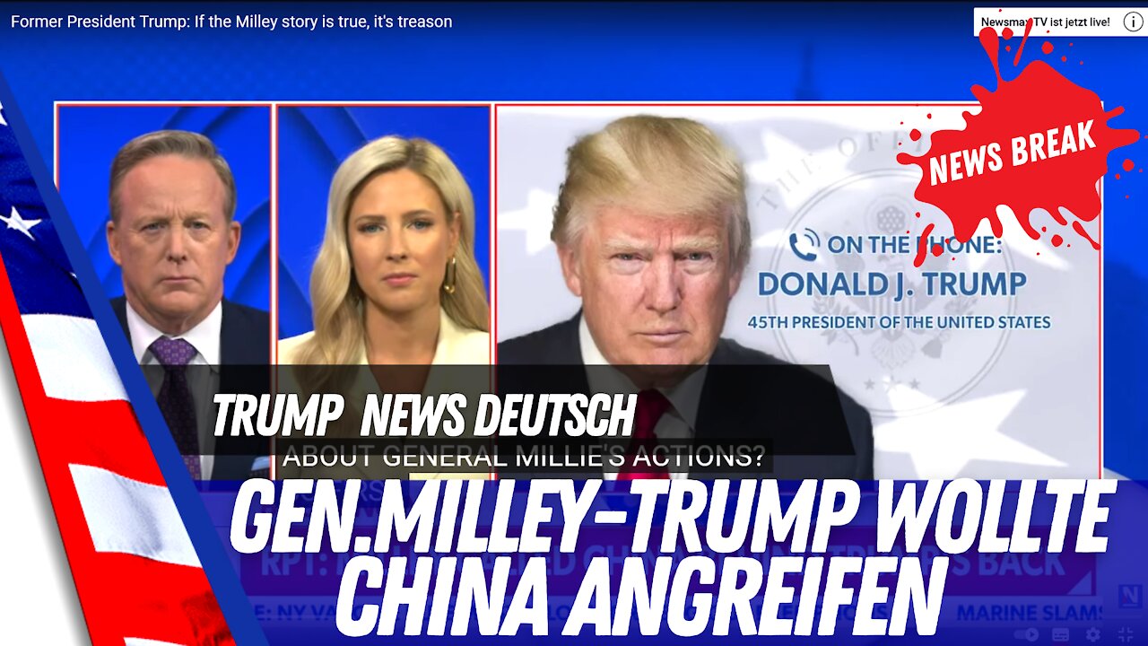 News Break - General Milley bezichtigt Trump.