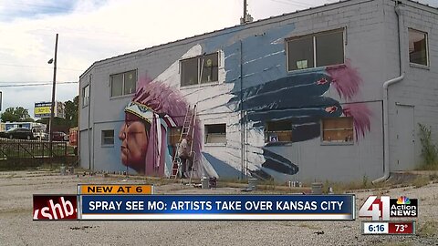 Unique SpraySeeMO festival brightens up communities