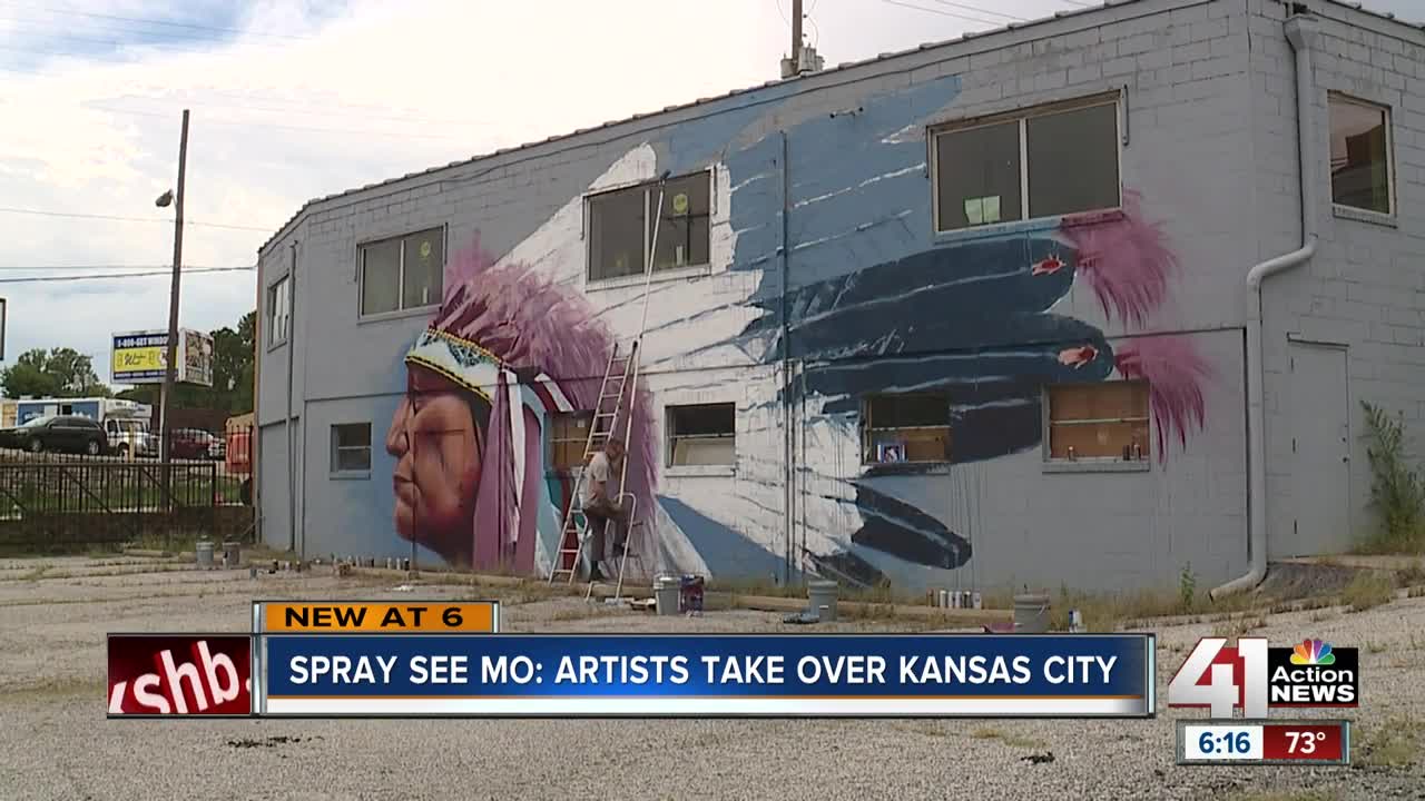 Unique SpraySeeMO festival brightens up communities