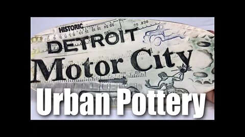 Detroit Ceramic Dish Pottery Art Review