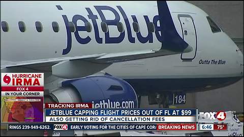 JetBlue, Delta capping prices out of Florida