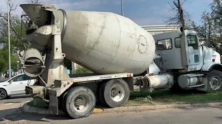 Cement Truck Crash On Sep. 12, 2022
