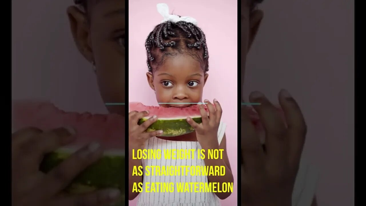 Losing Weight Is Now As Easy As Eating Watermelon For Children. Secret Tricks #shorts