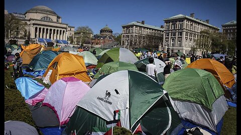 Columbia Deadline Passes As Protesters Refuse to Leave, Post Signs Saying 'Columbia Will Burn'