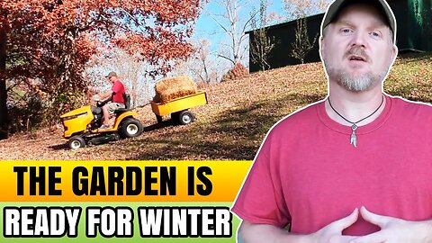 Getting The Garden Ready for Winter (OFFICIAL VIDEO)