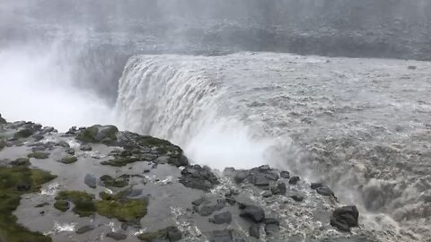 Iceland waterfall Dettifoss