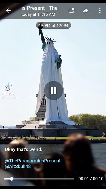 News Shorts: Halloween on Statue of Liberty