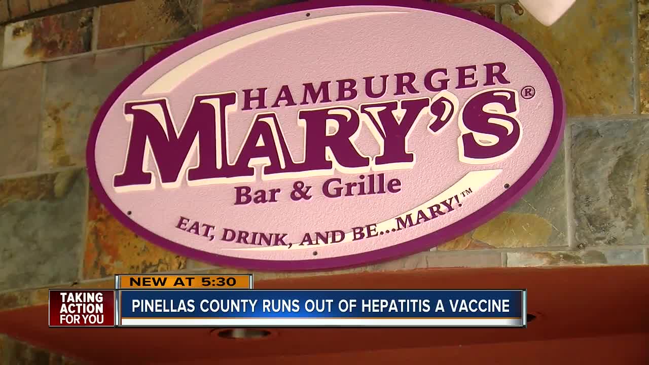 Demand for Hepatitis A vaccine skyrockets following Hamburger Mary's closure