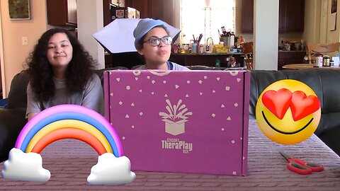 Sensory Theraplay Box Unboxing March 2023 😎