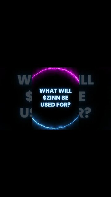 What will $ZINN be used for? #ZINN #blockchain #utility #coin