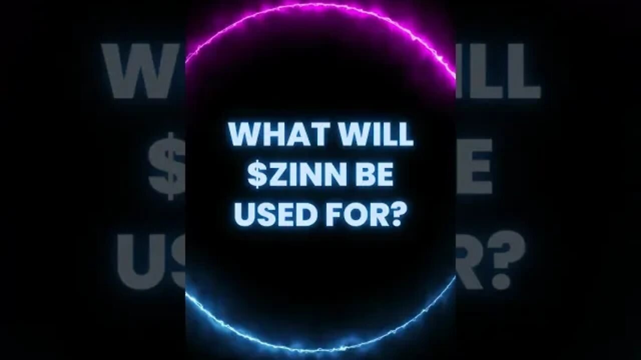 What will $ZINN be used for? #ZINN #blockchain #utility #coin