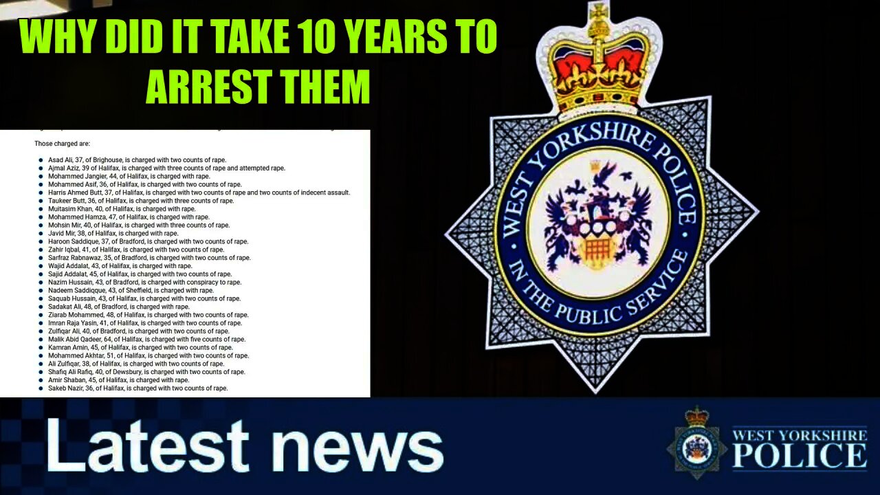 29 More Scumbags With Strong English Names Charged 10 Years After Their Crimes