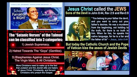 Disney Grooming Kids Is Condoned In Talmud Claims YHVH Jesus Christ Is In Hell Boiling In Excrement