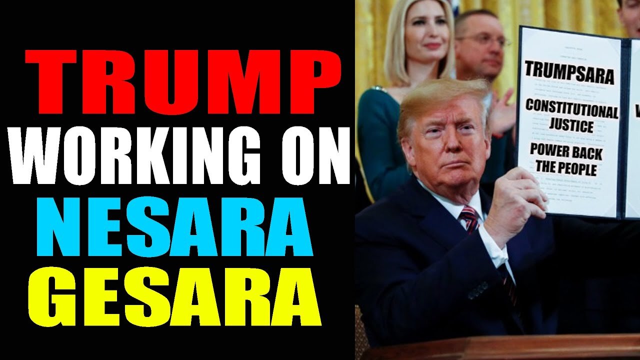 𝐒𝐇𝐀𝐑𝐈𝐑𝐀𝐘𝐄 𝐁𝐈𝐆 𝐔𝐏𝐃𝐀𝐓𝐄𝐒! 𝐓𝐑𝐔𝐌𝐏 𝐖𝐎𝐑𝐊𝐈𝐍𝐆 𝐎𝐍 𝐍𝐄𝐒𝐀𝐑𝐀/𝐆𝐄𝐒𝐀𝐑𝐀!!