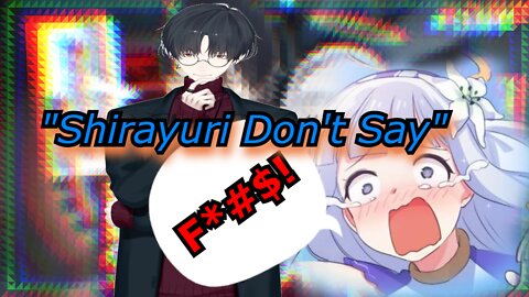 vtubers Yumeoi Kakeru Nijisanji & Lily Vivid - Shirayuri Don't say Fxxk [Escape simulator ]