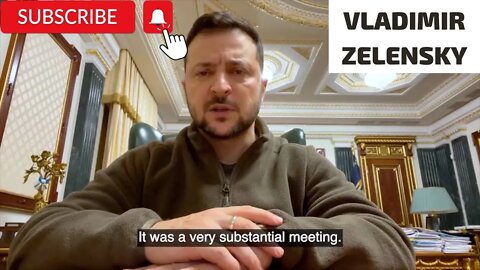 Vladimir Zelensky Explanations October 14, 2022 (Subtitle)