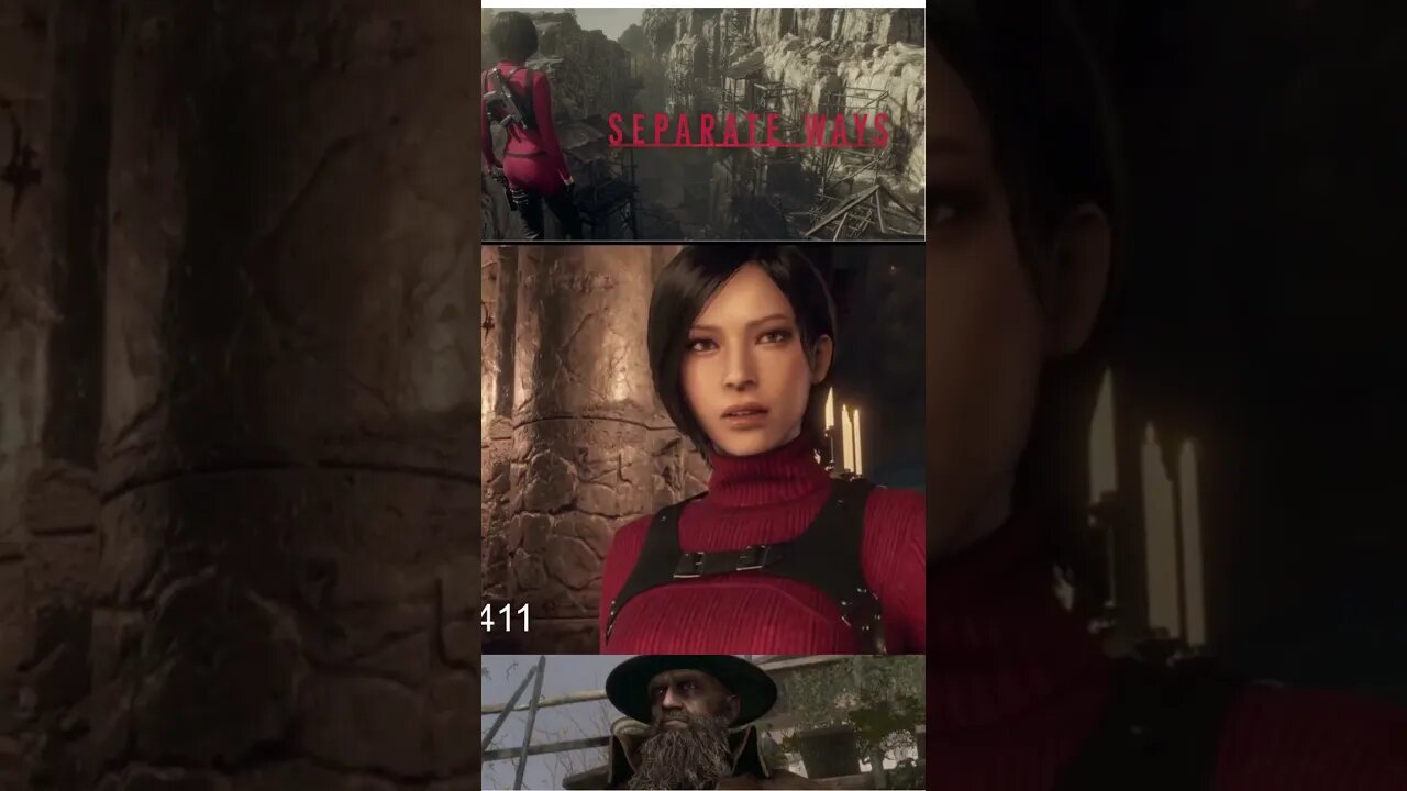 🧟‍♂️ Ada's First Encounter! RE4 Remake Short Preview #gaming #residentevil4