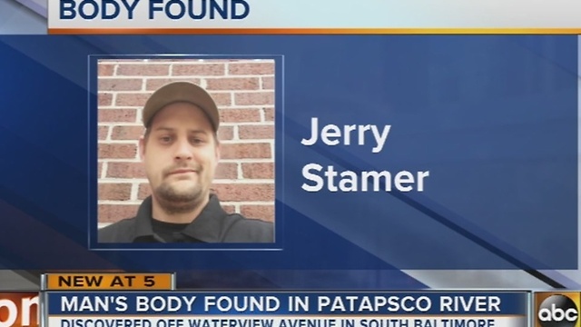 Body of missing man found in the Patapsco River