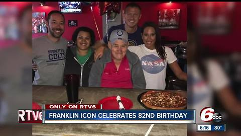 Franklin icon Jack Wood celebrates 82nd birthday