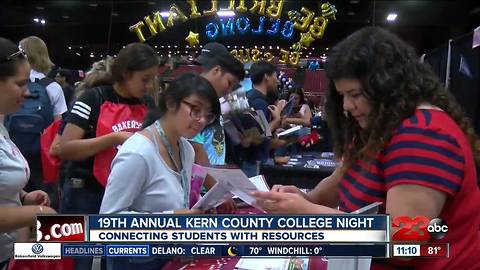 Students get resources at College Night