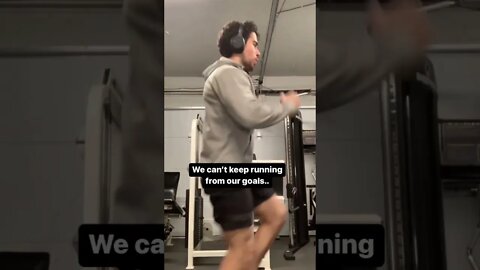 Don’t Run From The Dream #workoutgoals #muscle #shorts #fitness #youtubeshorts