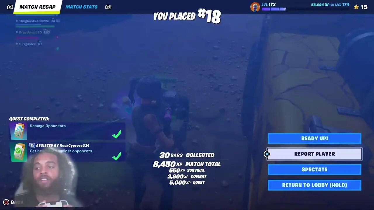 Fortnite with Rock Mercury