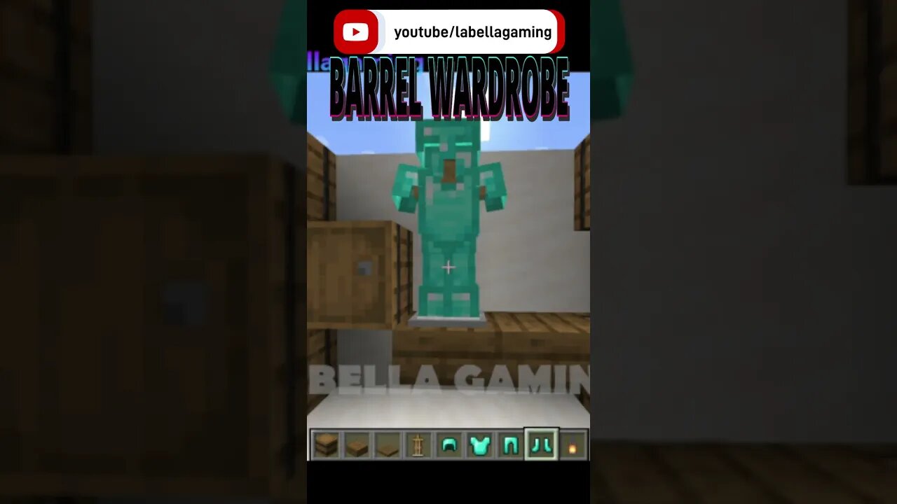 Barrel Wardrobe | Minecraft