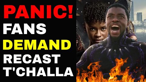 PANIC AS FANS DEMAND DISNEY RECAST T'CHALLA! #RecastTChalla Trending on Twitter!