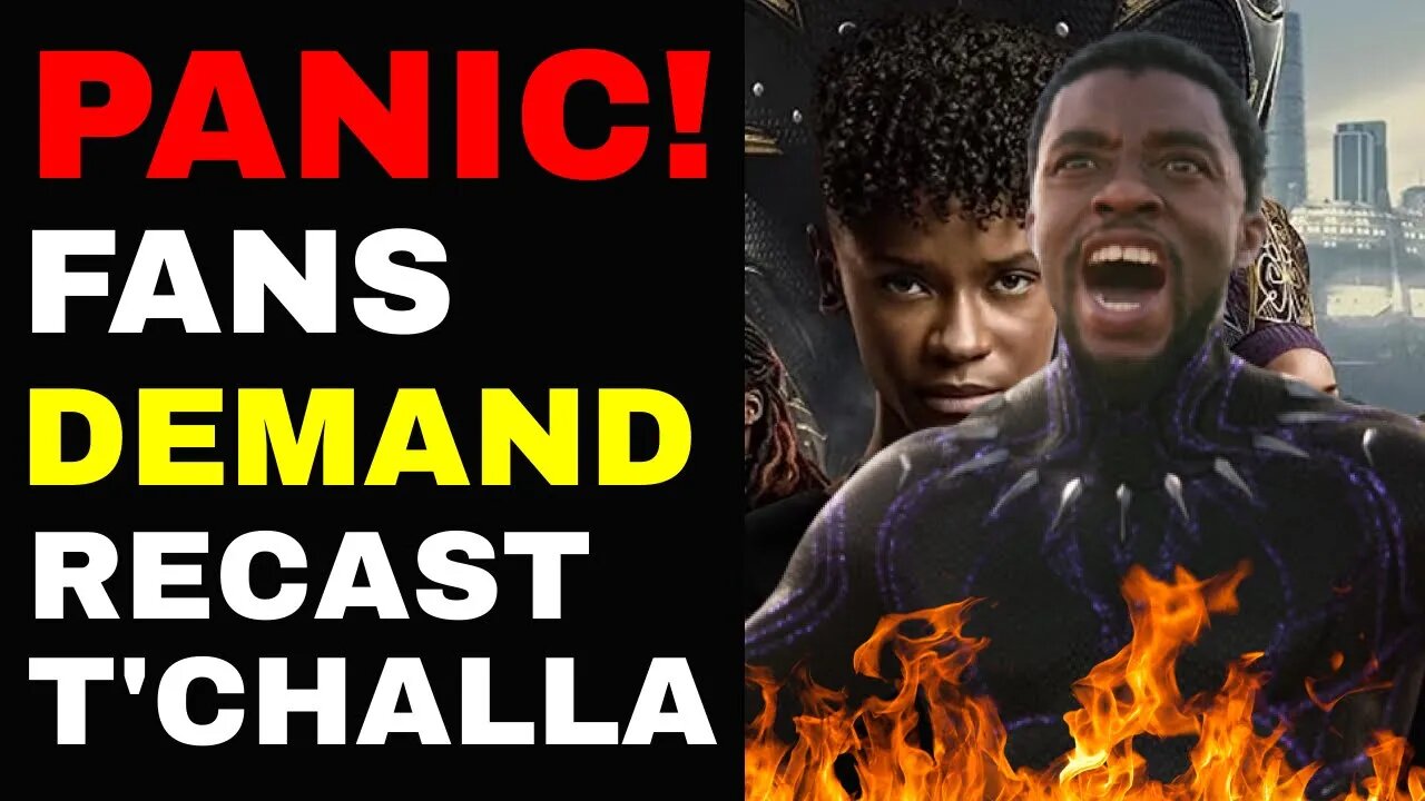 PANIC AS FANS DEMAND DISNEY RECAST T'CHALLA! #RecastTChalla Trending on Twitter!