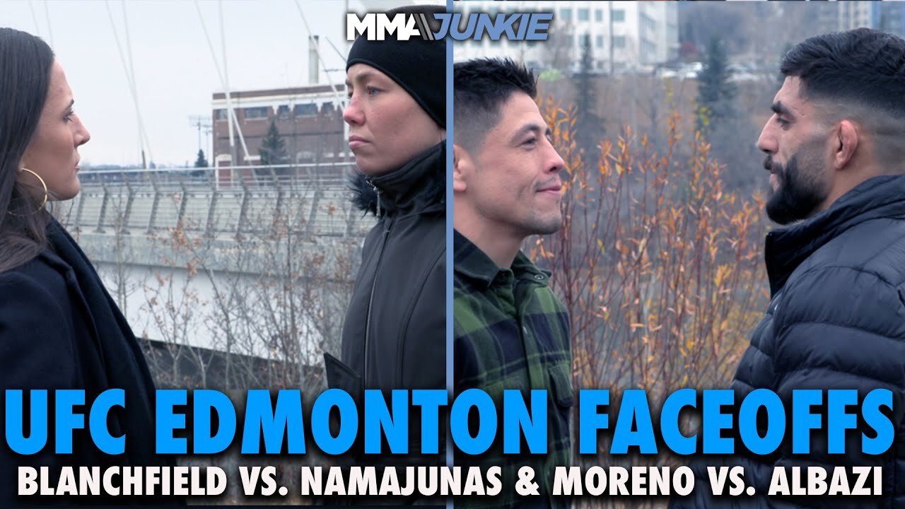 UFC Edmonton Faceoffs: Moreno vs. Albazi, Blanchfield vs. Namajunas | UFC Fight Night 246