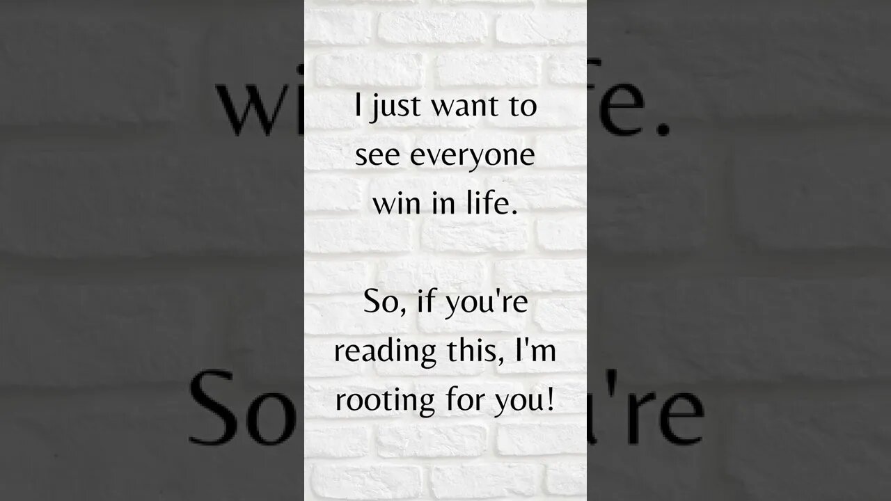 I'm Rooting For You