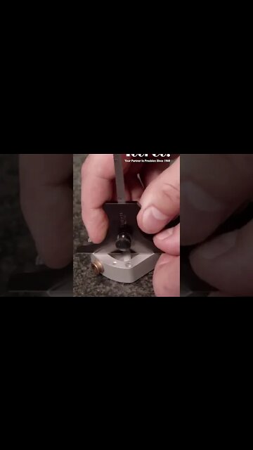 Using a Steel Rule Depth Gage to Measure Depth of Slot