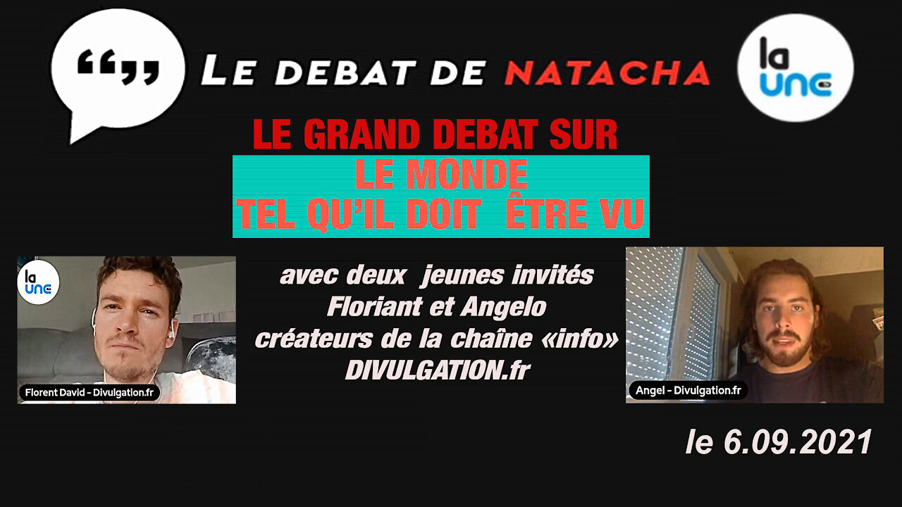 VU sur la UNE TV du 06/09/2021. "Le Monde tel qu'il doit être vu!" (Hd 720)