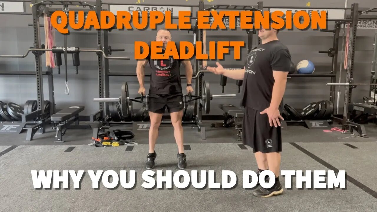 How to do Quadruple Extension Deadlift | Why You Should Do Them