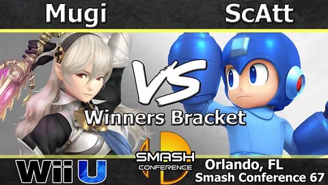 Mugi (Corrin) vs. MVG|ScAtt (Mega Man) - Wii U Winners Bracket - SC:67